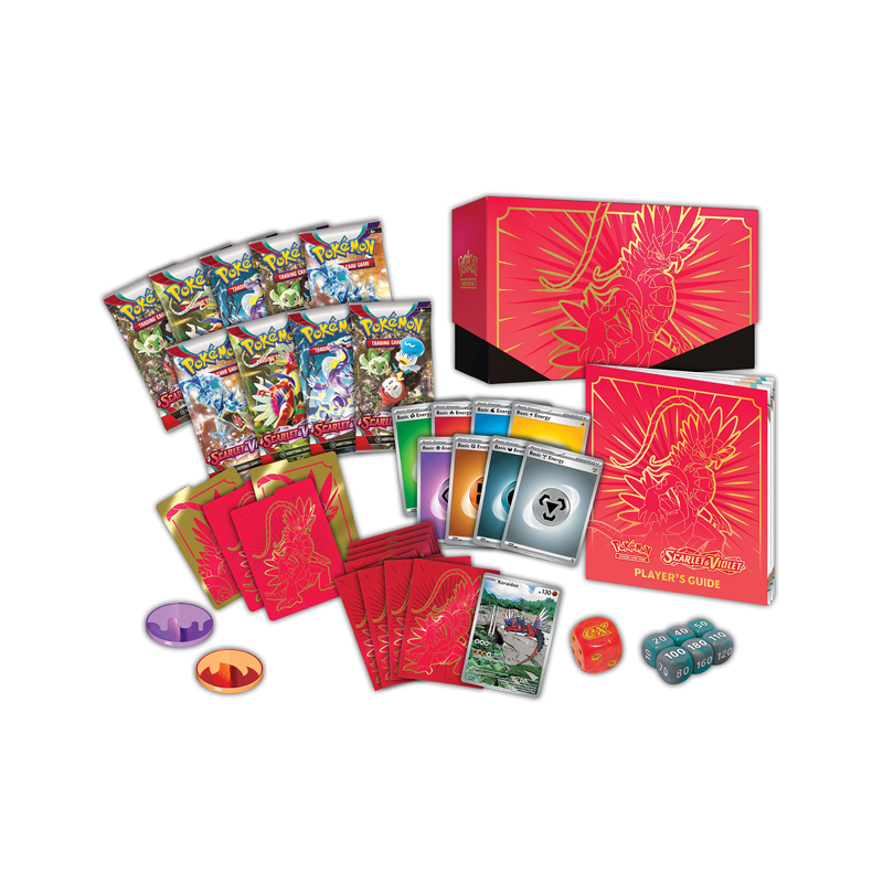 Karmesin&Purpur - Koraidon Top Trainer Box - Deutsch