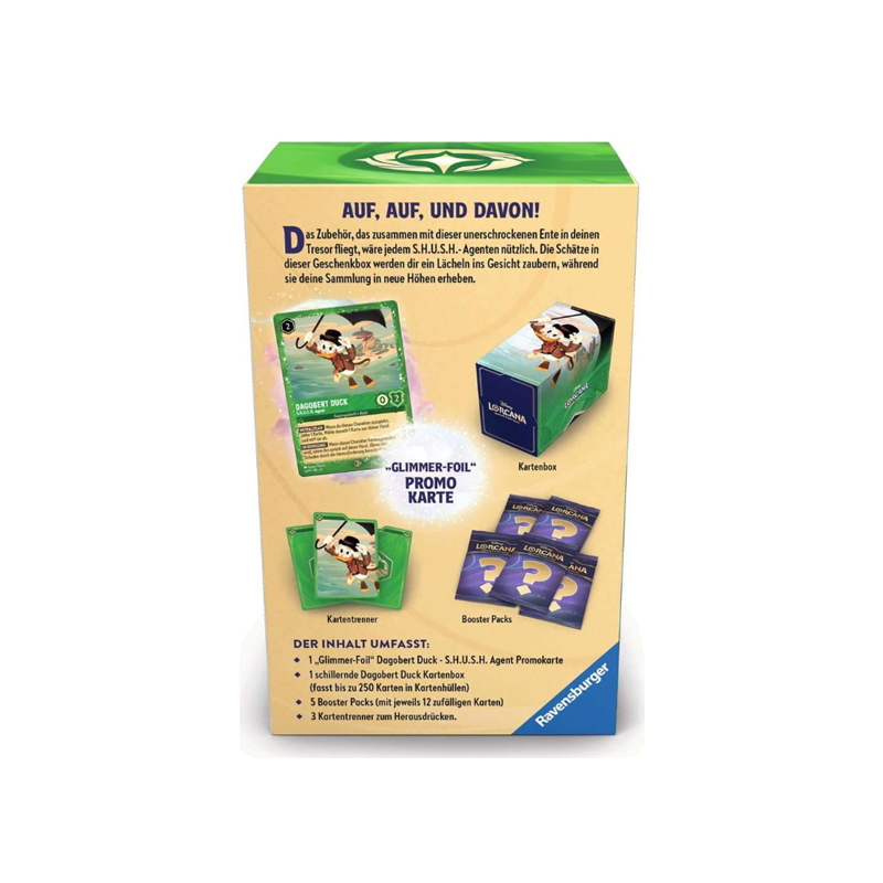 Disney Lorcana - Dagobert Duck Geschenkbox - Deutsch