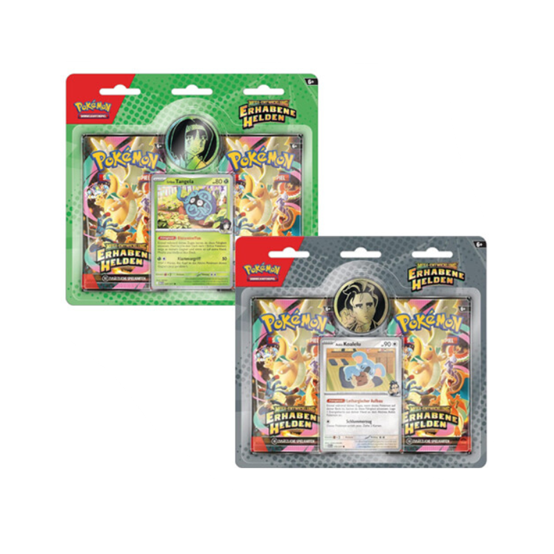 Pokemon - Mega Entwicklung: Erhabene Helden 2-Pack Blister- Zufälliges Design - Deutsch