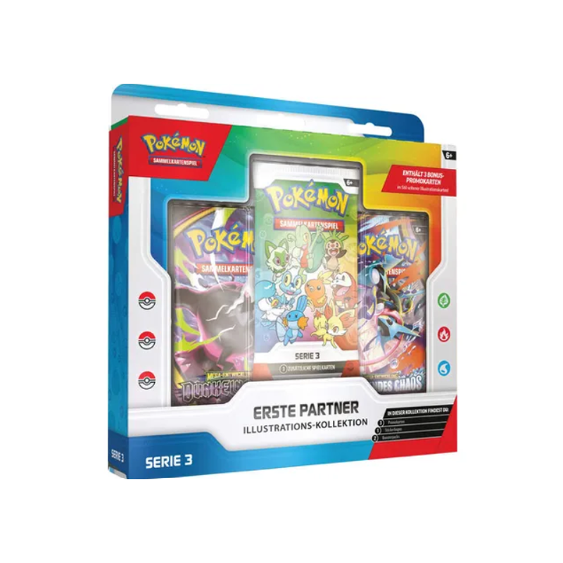 Pokemon - Erste Partner Illustratin Kollektion - Serie 3 - Deutsch