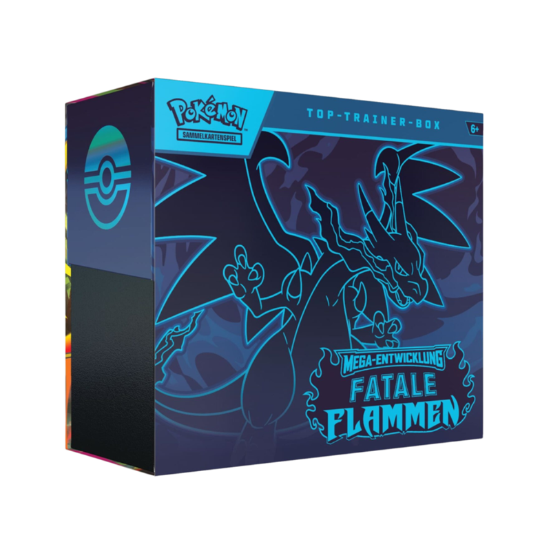 Pokemon - Fatale Flammen - Top Trainer Box - Deutsch