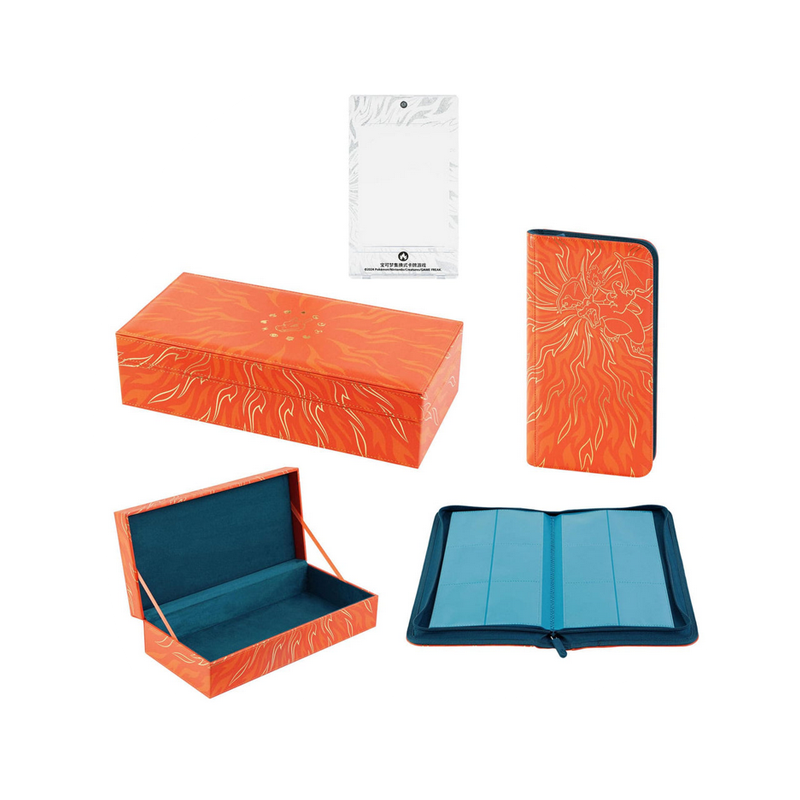 Pokemon - Exclusive Charizard/Glurak VSTAR Collection Set Gift Box - Chinesisch