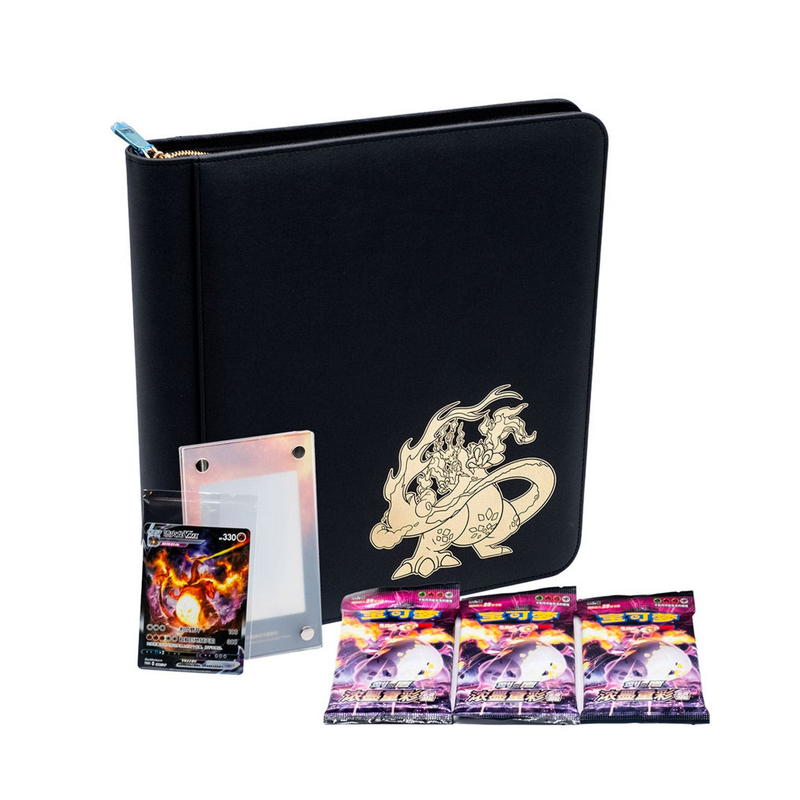Pokemon - Glurak VMAX Gift Box schwarz - Chinesisch