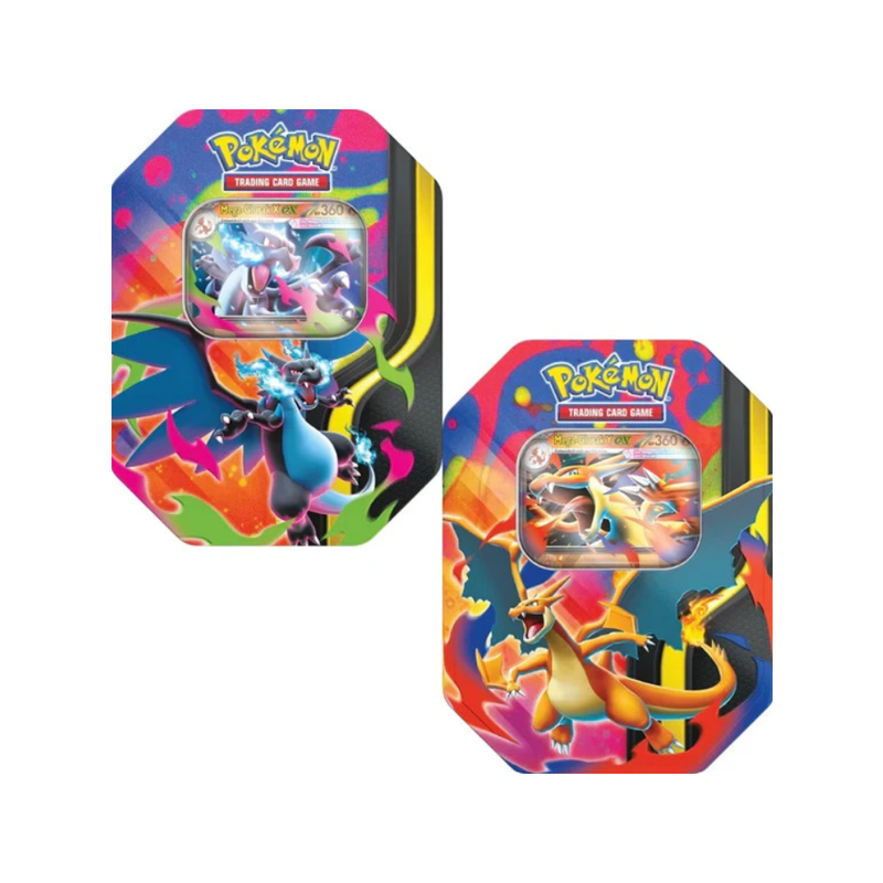 Pokemon - Mega Glurak Y&X ex Tin - Deutsch - Zufälliges Design