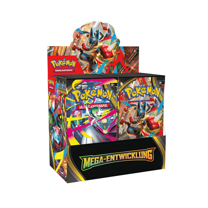 Pokemon - Mega Entwicklungen - 36er Display - Deutsch