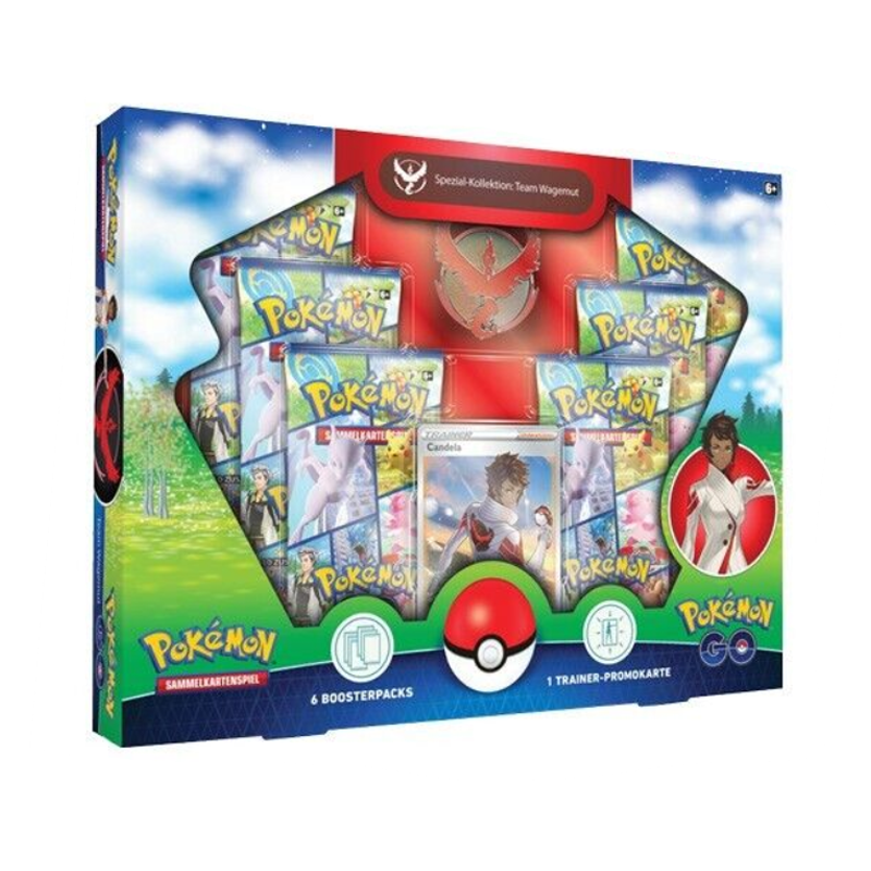 Pokémon GO - Spezial-Kollektion Team Wagemut - Deutsch