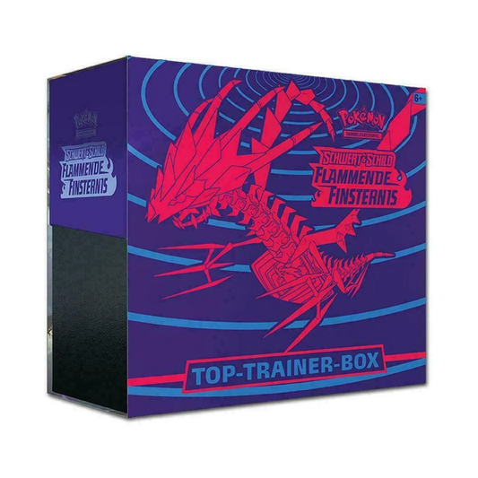 Schwert&Schild - Flammende Finsternis - Top Trainer Box - Deutsch