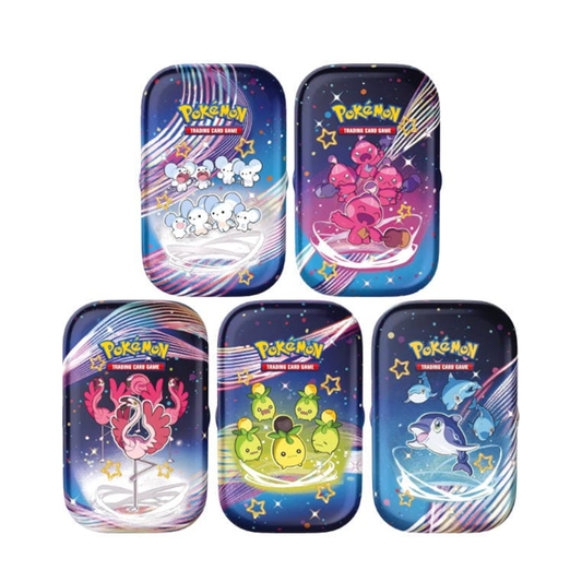 Pokémon - Mini-Tin Karmesin&Purpur - Paldeas Schicksale - Zufälliges Design - Englisch