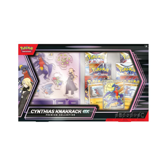 Pokemon - Cynthias Knakrack ex Premium-Kollektion - Deutsch
