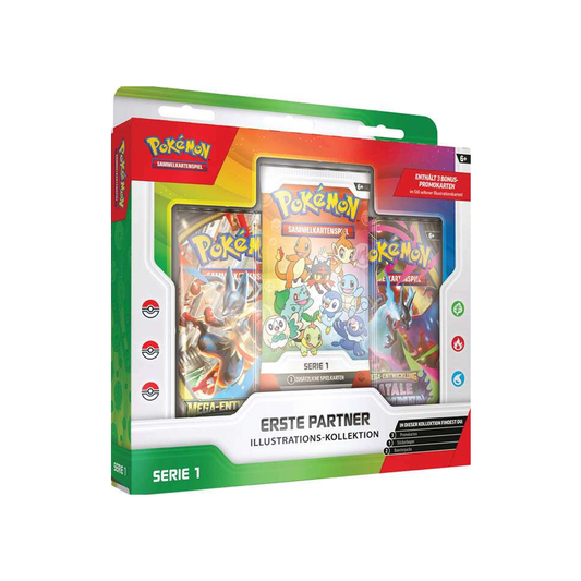 Pokémon - Erste Partner Illustrations-Kollektion: Serie 1 - Deutsch