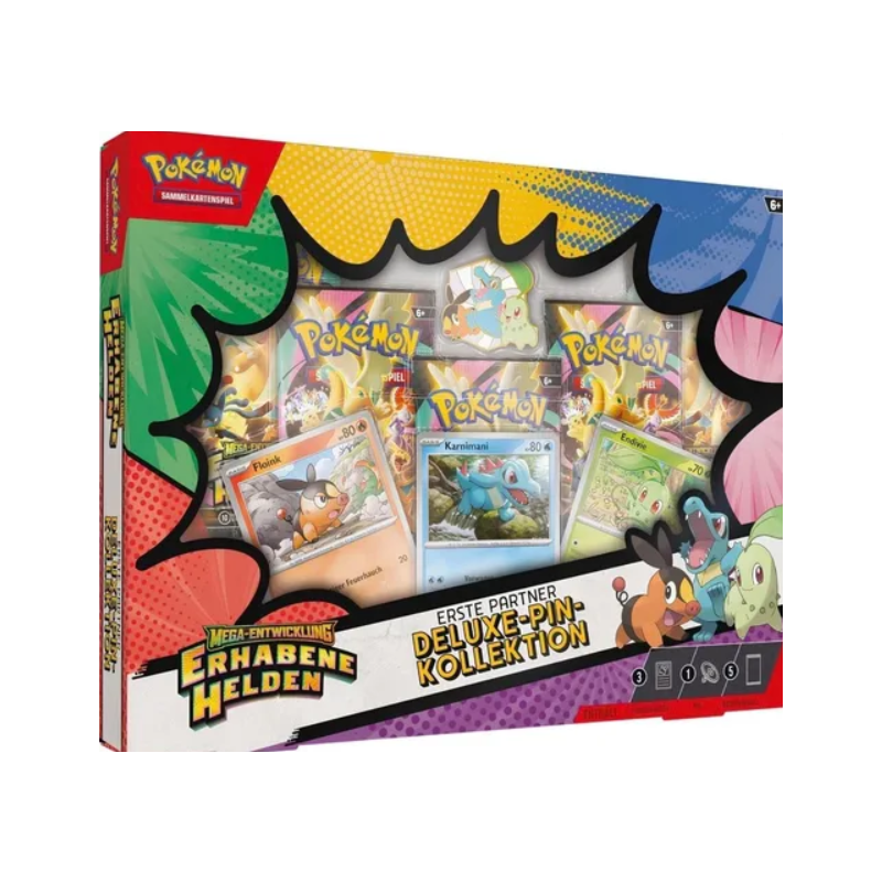 Pokémon - Deluxe-Pin-Kollektion Mega-Entwicklung - Deutsch