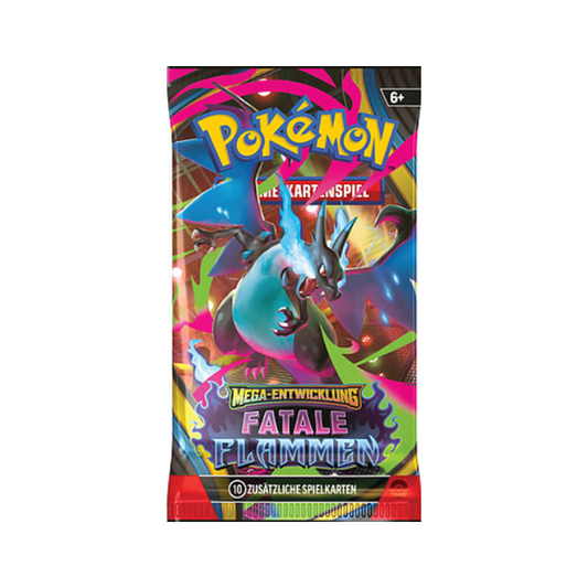 Pokemon - Fatale Flammen - Booster Pack - Deutsch