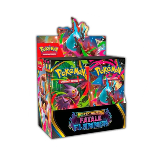 Pokemon - Fatale Flammen 36er Display - Deutsch