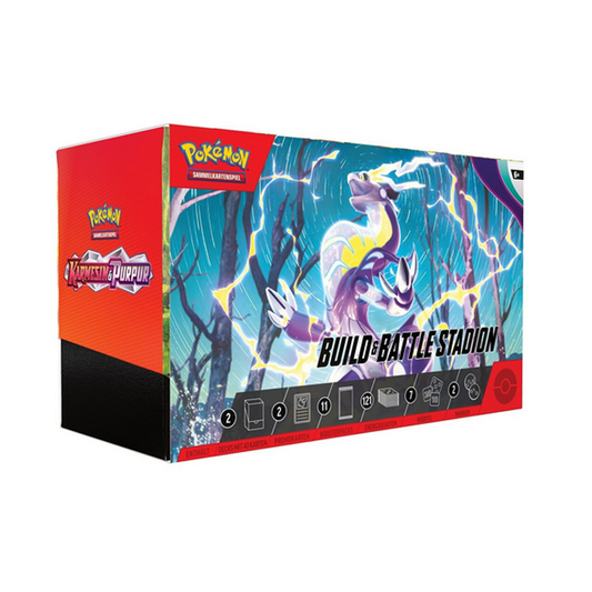 Pokemon - Karmesin & Purpur - Build & Battle Stadium Box - Deutsch