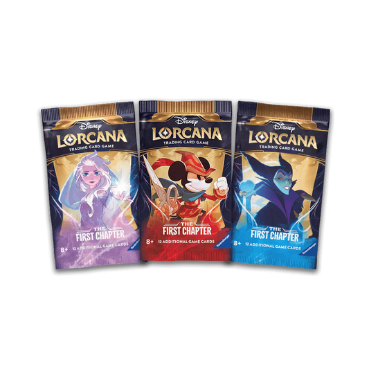 Disney Lorcana - The first Chapter 3er Boosterbundle Artworkset - Englisch