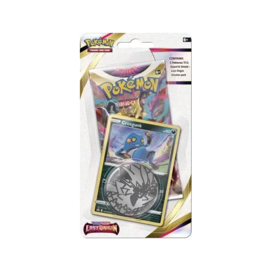 Pokémon - Lost Origin - 1-Pack Blister Croagunk - Englisch