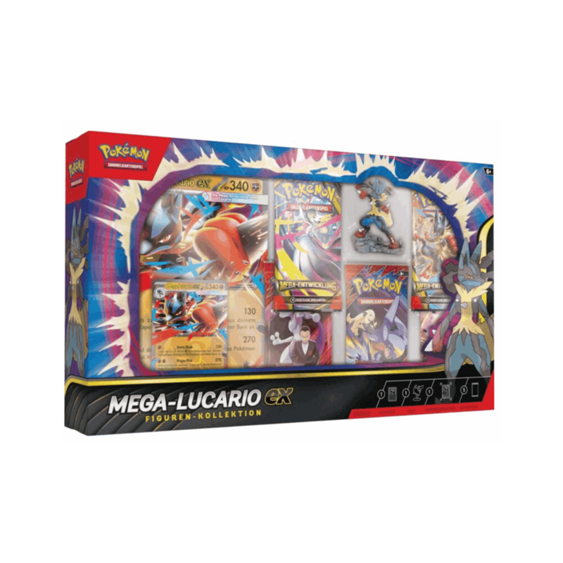 Pokemon - Mega Lucario ex Figuren Kollektion - Deutsch