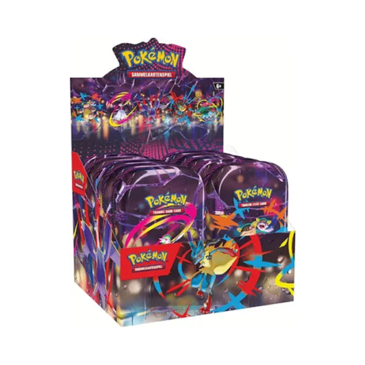 Pokemon - Mega Entwicklungen - Mini Tin Display - Deutsch