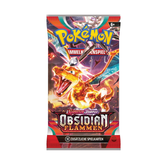 Karmesin&Purpur - Obsidianflammen  Booster Pack - Deutsch