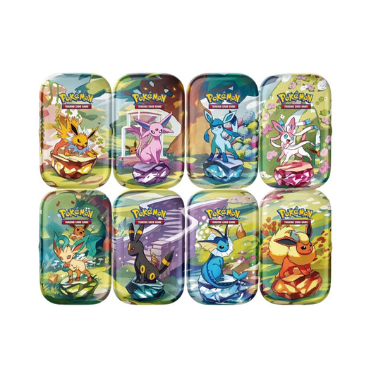 Pokemon - Prismatic Evolutions - Mini Tins- Zufälliges Design - Englisch