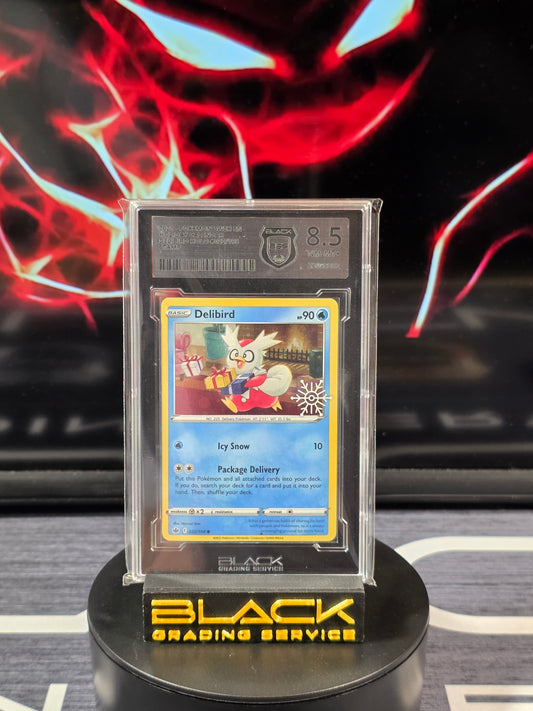 Pokemon - Slab - Delibird Holo - Holiday Calendar - 032/198 - BGS 8.5 - Englisch