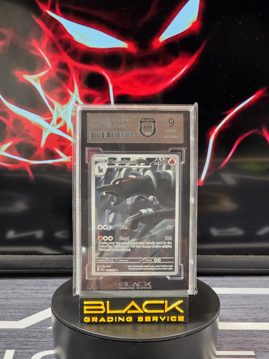 Pokemon - Slab - Houndoom - Shrouded Fable - 066/064 - BGS 9 - Englisch