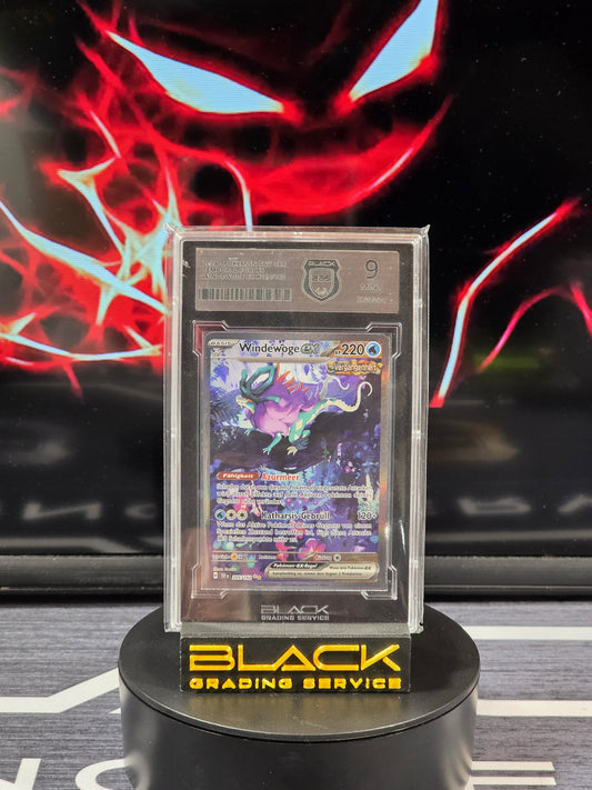 Pokemon - Slab - Windewoge EX - Temporal Forces - 205/162- BGS 9 - Deutsch