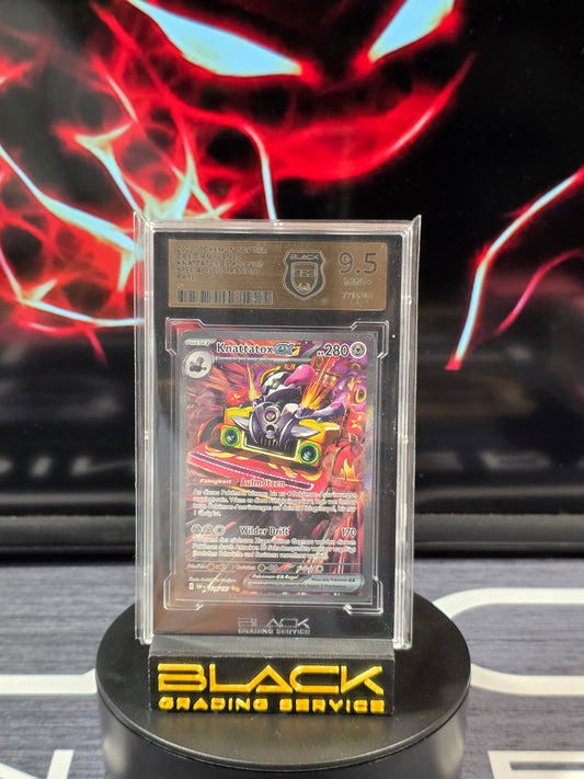 Pokemon - Slab - Knattatox EX - Obsidian Flames - 224/197 - BGS 9.5 - Deutsch