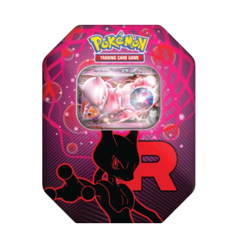 Pokémon - Team Rockets Mewtu ex Tin (4 Booster) - Deutsch