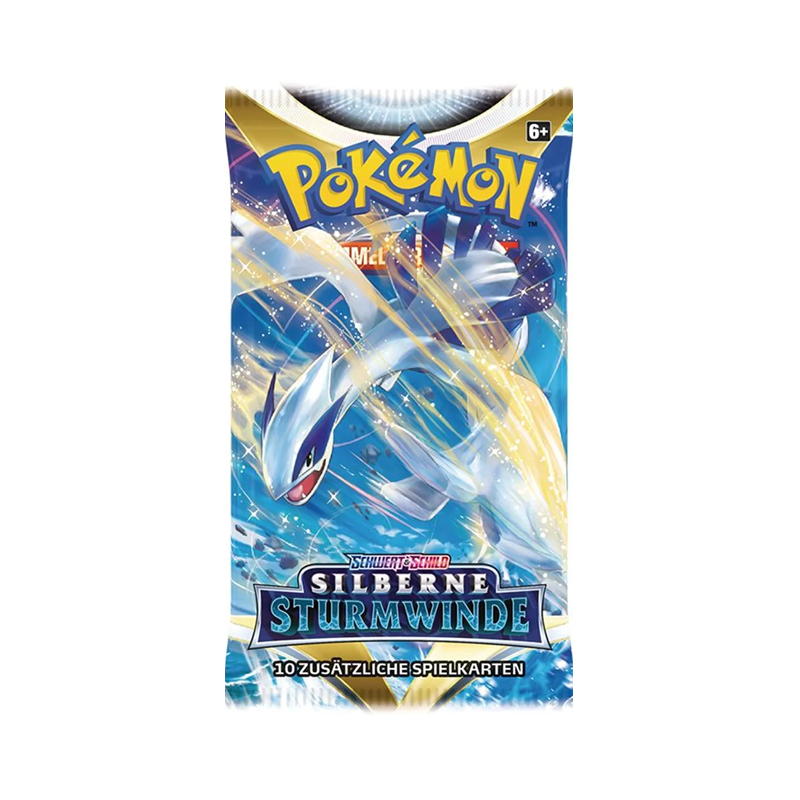 Pokemon - Schwert&Schild - Silberne Sturmwinde - Booster Pack - Deutsch