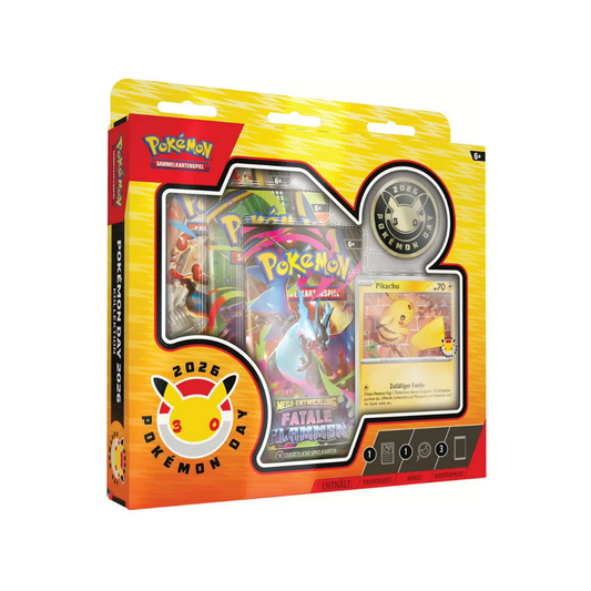 Pokémon -  Tag Kollektion 2026 - Pikachu - Deutsch